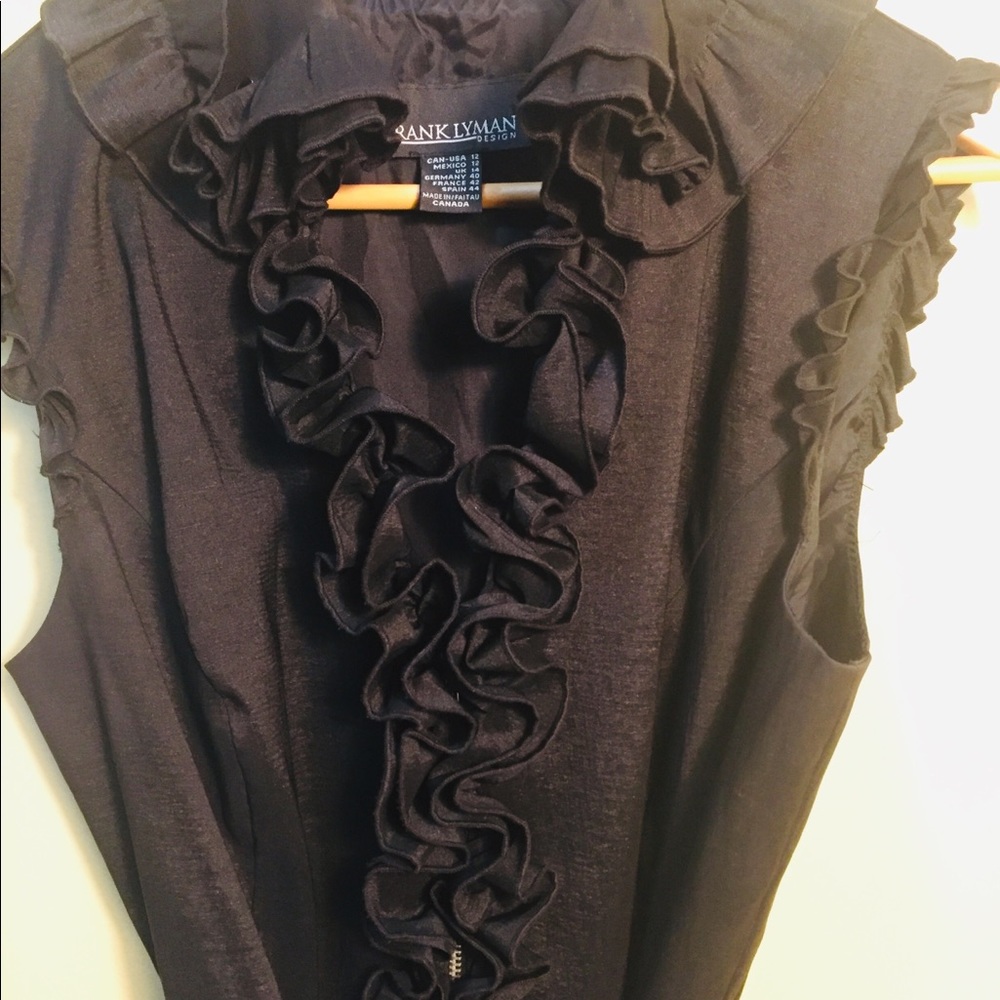 Figure flattering Frank Lyman cocktail dress Sz 12